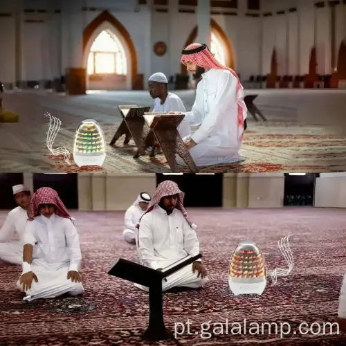 Alto-falante Bluetooth para o Alcorão e Luz Noturna